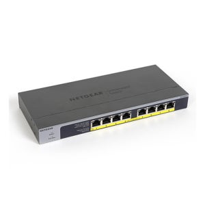 넷기어 GS108LP 8포트 기가비트 네트워크 인터넷 스위치 PoE+ 스위칭 허브 60W