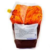 하우하우 매운육수베이스 2kg 업소용 대용량 샤브샤브 전골요리 소스 hot soup base 아시아마트