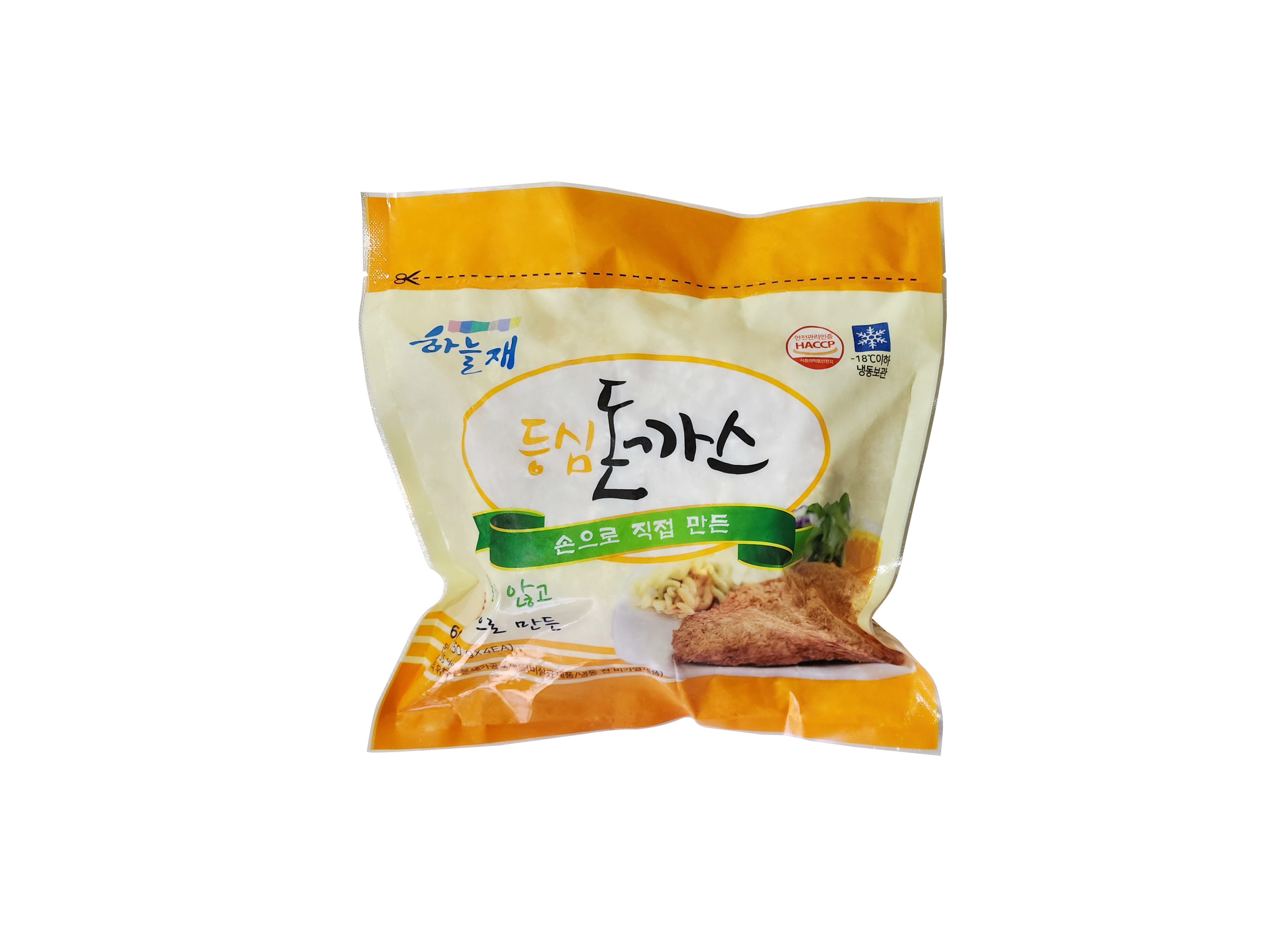 하늘재 등심 돈가스 수제 통돈까스 냉동