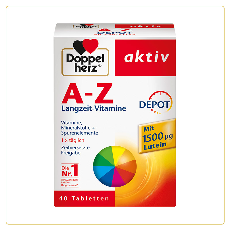 <b>A-Z</b> 종합 <b>멀티 비타민</b> 타블렛 120정(도펠헤르츠)