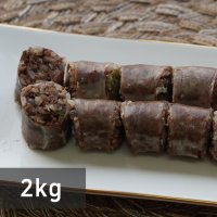 한가득 전통순대 2kg 토종 야채 고기순대 술안주 간편식