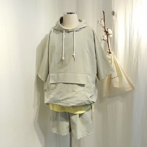Designer Pro_오버핏 포켓포인트 아노락 세트