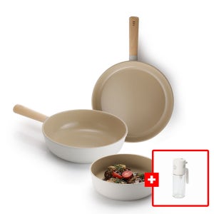 네오플램 피카 IH 인덕션 프라이팬 3종 세트 (18웍+28팬+26궁)