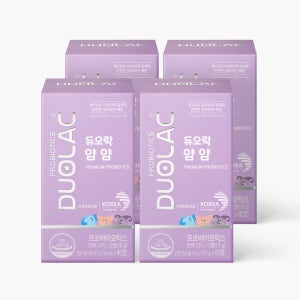 듀오락 얌얌 80정, 4개