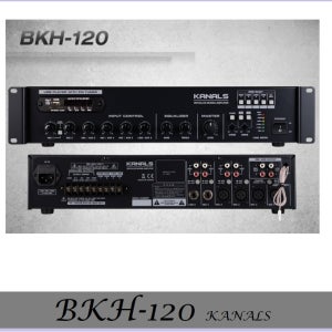 KANALS BKH120 / BKH-120 /방송 PA앰프 120W출력 /usb플레이어