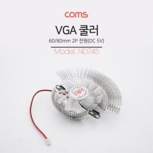 Coms VGA 쿨러 2P Slot Fan 65mm ND745 R