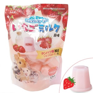 햄스터 고슴도치 간식 마루칸 딸기우유 젤리 1개입 소동물 영양간식