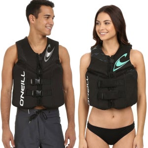 오닐 리액터 USCG/ULC 라이프자켓 (부력최상) - 4720 4722 BLACK 성인구명조끼 스노클링 웨이크베스트 부력조끼