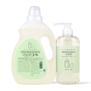 1&1 에코블랑 젖병세정제 600ml & 2100ml 1종 주방세제