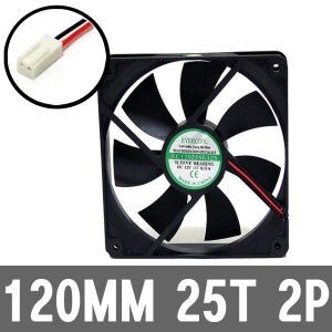 120MM 25T 2P 케이스 시스템 컴퓨터쿨러