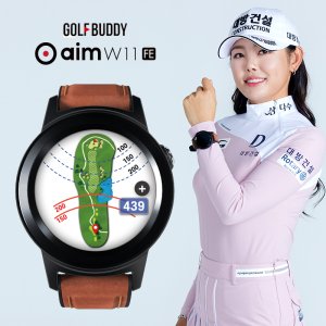 골프버디 프리미엄 aim W11 FE 골프 시계 거리측정기+패키지