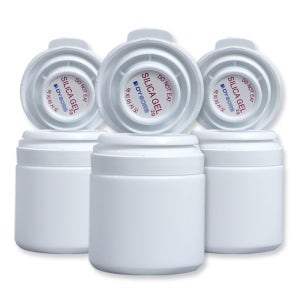 실리카겔 케이스일체형 용기 50ml 40개 (약통 분말 보관 영양제 소분)