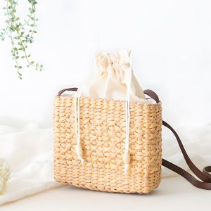 여름 왕골 라탄가방 미니 신혼여행 휴가 트렌드 크로스백 쇼퍼백 핸드백