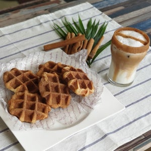 벨기에와플 시나몬 45g 10개입 어른간식 개별포장 아침식사대용 츄러스