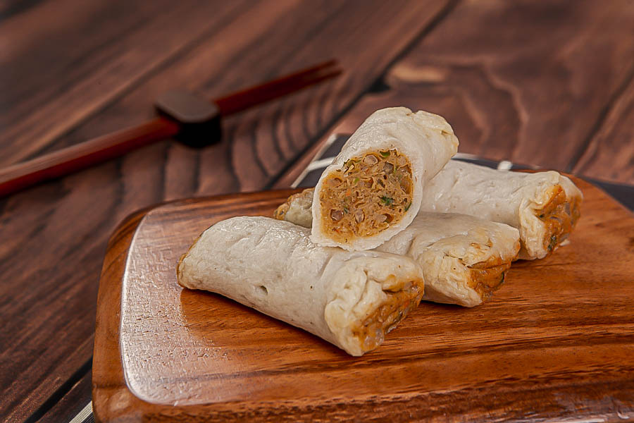Premium Busan Fish Cake, Spicy Japchae-filled Fish Cake Roll 800g