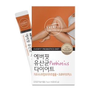 에버핏 유산균 다이어트 모유유래 가르시니아 락토바실러스 14포, 15개