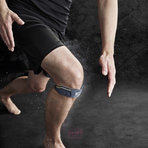 푸쉬 무릎 스포츠 슬개골보호대 러닝 헬스 등산 농구 인대 슬개건 스포츠 테이핑원리