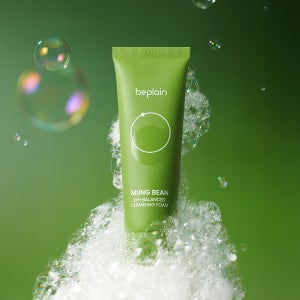 비플레인 녹두 약산성 클렌징폼 80ml, 1개