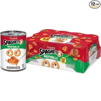 Campbell’s SpaghettiOs meatballs 캠벨 스파게티 오 미트볼 통조림 15.6oz(442g) 12팩