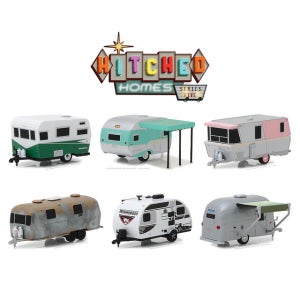 그린라이트 64스케일 캠핑카 트레일러시리즈5 단품 다이캐스트 미니카 피규어