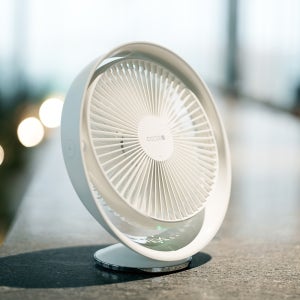 더라운드 탁상용선풍기 캠핑용선풍기 아기 무소음탁상선풍기