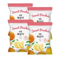 [4kg]유럽산 냉동 복숭아 1kg x 4팩