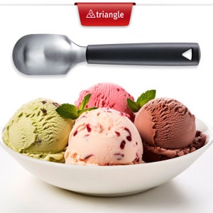 트라이앵글 과일 스푼 (과일, 아이스크림 스쿱)