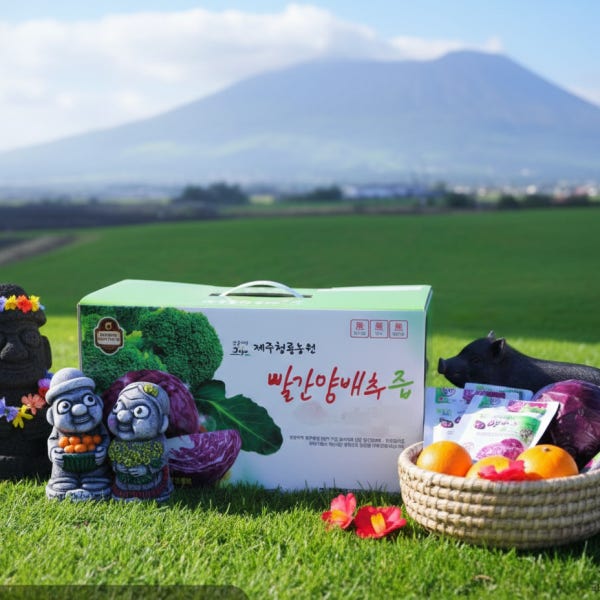 청룡농원 제주 빨간양배추즙 110ml x 75개입