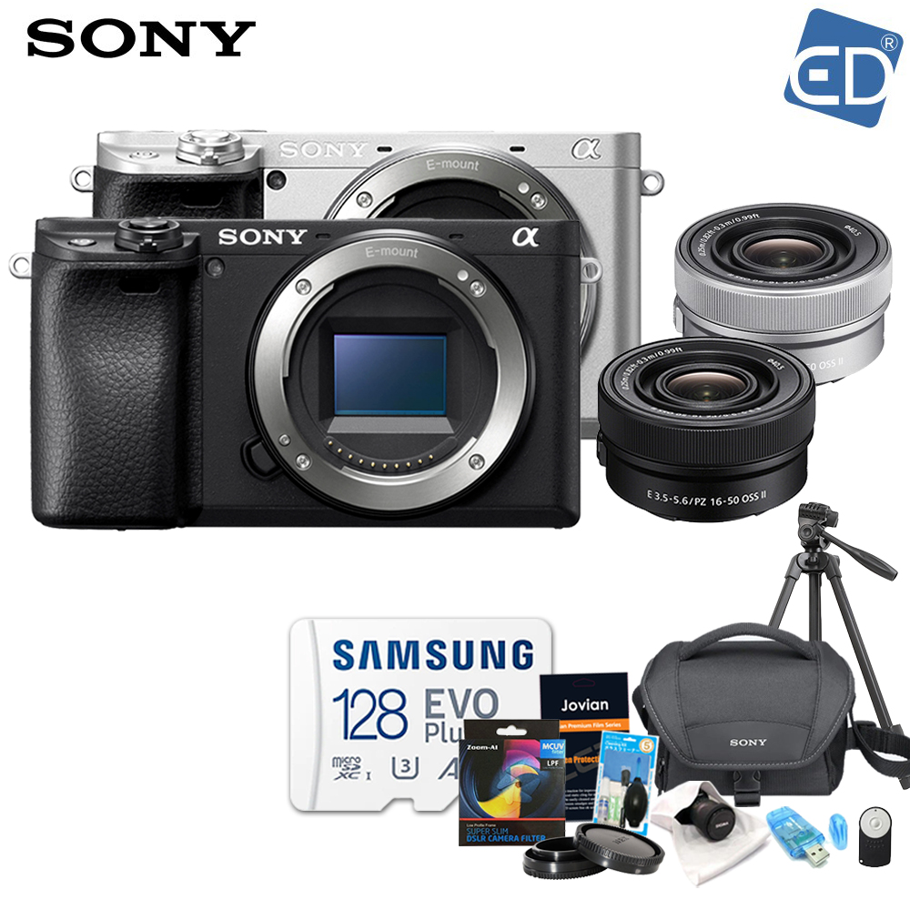 [소니정품] 소니 A6400 /16-50mmII 렌즈포함/ 128G+가방풀패키지/ED