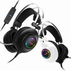 ABKO HACKER N550 ENC 가상 7.1 RGB 진동 헤드셋