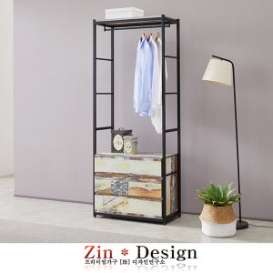 드레스룸 시스템 행거 600 3단 서랍장 옷장 선반 수납장