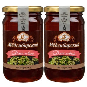 시베리아 당귀꿀 러시아 알타이 토종 야생화 자연산 숙성 수입 천연 벌꿀 500g, 2개