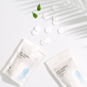 텀블러 세척 커피포트 분유포트 레몬 세척 1종세척제 발포 과일세정제 대용량 파우치(30정)