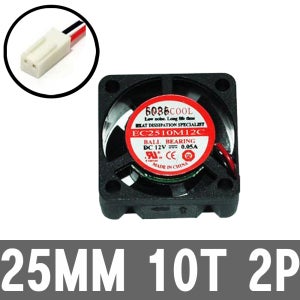 25MM 시스템 컴퓨터 케이스쿨러 서버실 냉각 고풍량팬