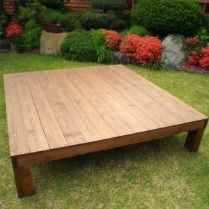 평상 야외테이블 평상마루 들마루 조립식 정원테라스 데크세트 600x600