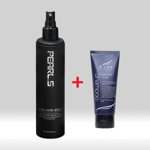 펄에스 울트라 헤어스프레이 250ml 초강력 미용실 뿌리볼륨 헤어픽서