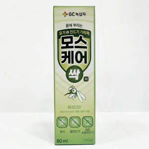 녹십자 모스케어 싹 80ml 모기 털진드기 기피제