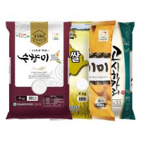 경기미 쌀 4kg 수향미 이천쌀 소포장쌀 모음