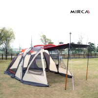 거실형 돔텐트 휴매트 캠핑텐트 쉘터로 사용가능한 4-5인용 텐트