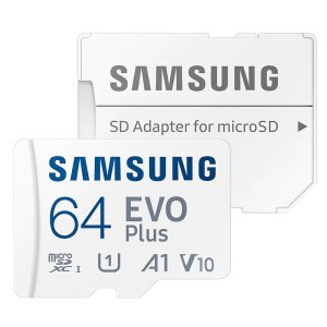 삼성 마이크로 SD카드 64GB EVO PLUS 블랙박스 에러 교체 핸드폰 외장 메모리카드