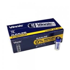 건전지 비닉 VINNIC L1028 23A 2/3AAA사이즈 알카라인 완전벌크 50개입 12V