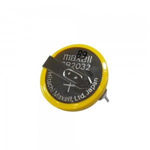 [수은건전지] 맥셀 MAXELL CR2032-T16 1:1핀 DIP타입 벌크 1개입 3V 220mAh