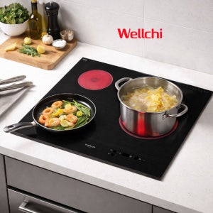 웰치 KR333TC 하이라이트 3구 주방가전 빌트인 전기쿡탑 매립형 전기레인지 리모델링