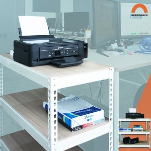 스피드랙 프린터 복합기 정리선반 800x500x900 3단