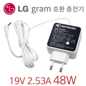 LG gram 15ZD980-TX5BK 노트북 전원 어댑터 충전기 19V 2.53A
