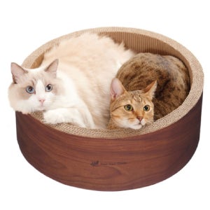 가리가리 슈퍼빅써클 고양이스크래쳐 (다크브라운)