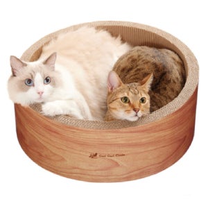 가리가리 슈퍼빅써클 고양이스크래쳐 (라이트 브라운)