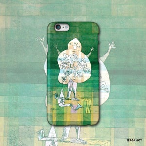 명화 케이스 047 Ventriloquist and Crier in the Moor - Paul Klee 아이폰6S하드