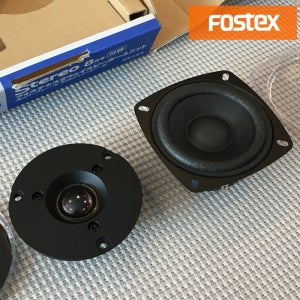 포스텍스 (유닛 4개) PW80 / PT20 2웨이 SET 자작용 DIY 스피커유닛