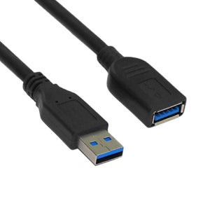 USB연장케이블 몰딩타임 연장선 USB 3.0 연결 5m, 1개